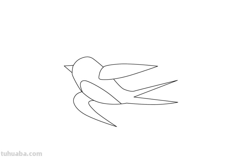 小燕子怎么画简笔画(小燕子怎么画简笔画 一步一步) 小燕子怎么画简笔画(小燕子怎么画简笔画 一步一步)