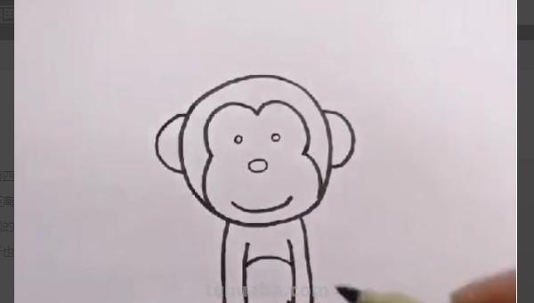 小猴怎么画简笔画(小猴怎么画简笔画图片) 小猴怎么画简笔画(小猴怎么画简笔画图片)