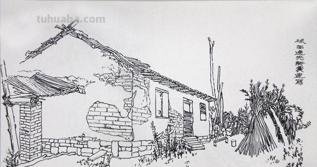 签字笔速写风景（签字笔速写风景图片）