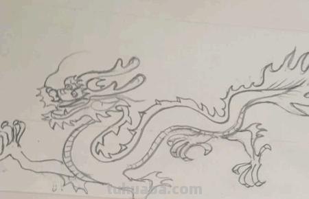 读书卡通龙怎么画（读书卡通龙怎么画图片）