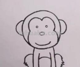 怎么画猴子简笔画（怎么画猴子简笔画图片）