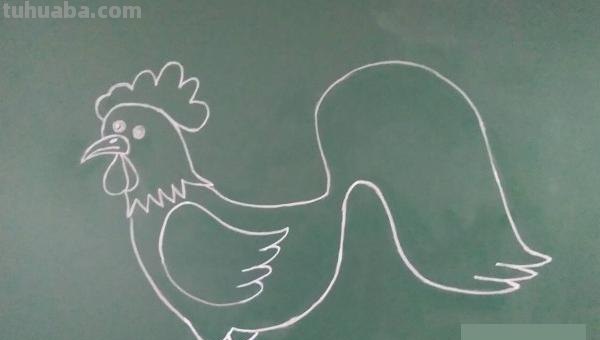 彩铅公鸡怎么画（彩铅公鸡怎么画简单）
