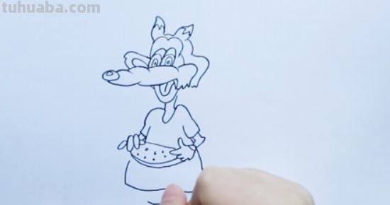 狼头怎么画简笔画(狼头怎么画简笔画 正面) 狼头怎么画简笔画(狼头怎么画简笔画 正面)