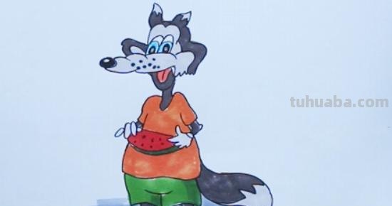 狼头怎么画简笔画(狼头怎么画简笔画 正面) 狼头怎么画简笔画(狼头怎么画简笔画 正面)