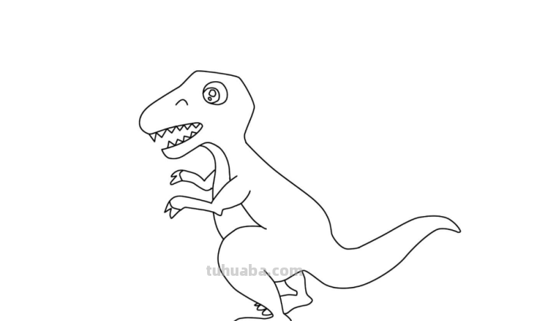 霸王龙的简笔画怎么画(霸王龙的简笔画怎么画又像又简单) 霸王龙的简笔画怎么画(霸王龙的简笔画怎么画又像又简单)
