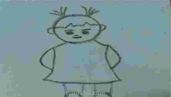 人怎么画简笔画全身(人怎么画简笔画全身简单又好看女生) 人怎么画简笔画全身(人怎么画简笔画全身简单又好看女生)