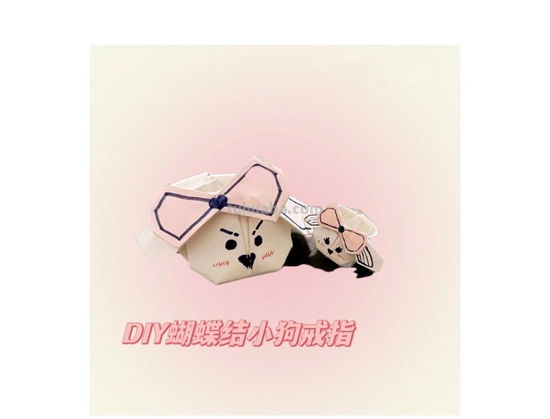 是谁还没拥有蝴蝶结小狗戒指