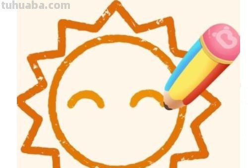 手抄报太阳怎么画（手抄报太阳怎么画好）