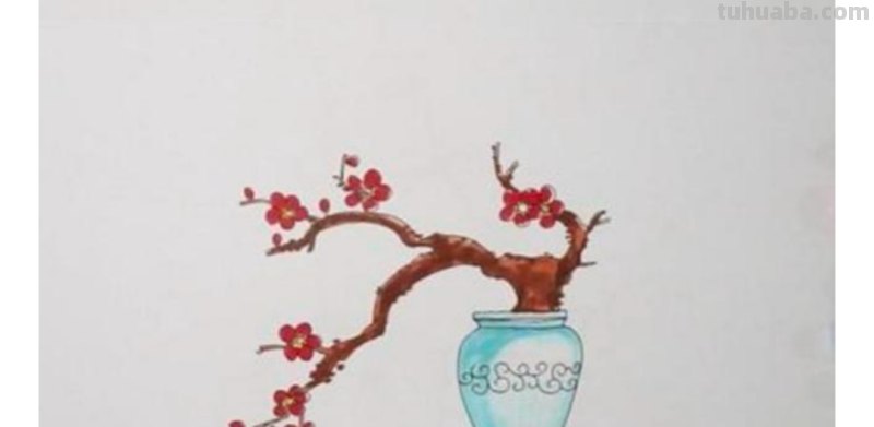 梅花树怎么画简笔画（梅花树怎么画简笔画又好看）