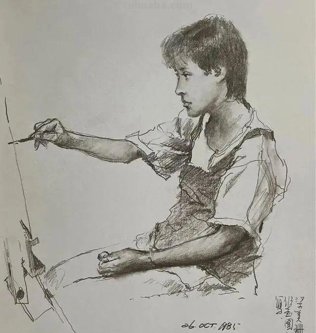 冉茂芹 - 速写经典作品精选