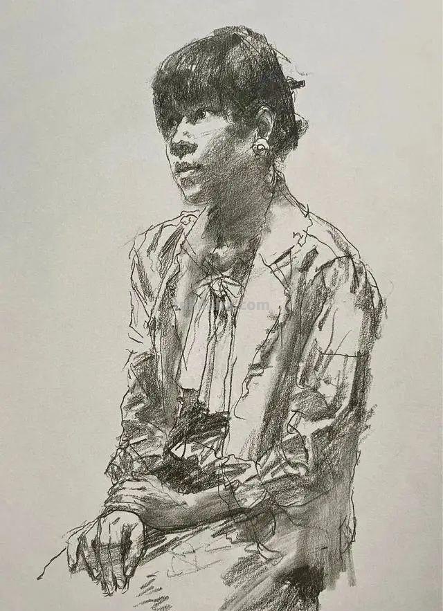 冉茂芹 - 速写经典作品精选