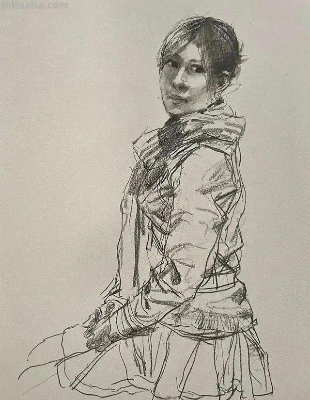 冉茂芹 - 速写经典作品精选