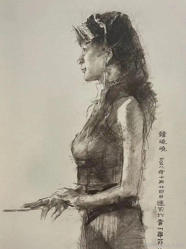 冉茂芹 - 速写经典作品精选