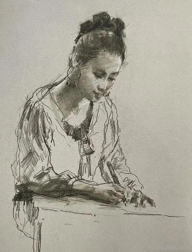 冉茂芹 - 速写经典作品精选