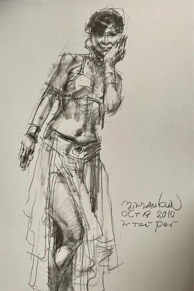 冉茂芹 - 速写经典作品精选