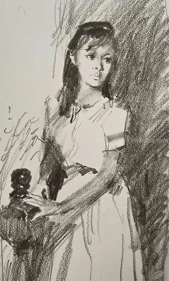 冉茂芹 - 速写经典作品精选