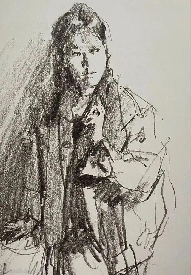 冉茂芹 - 速写经典作品精选