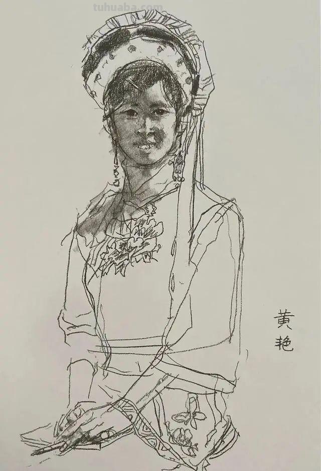 冉茂芹 - 速写经典作品精选