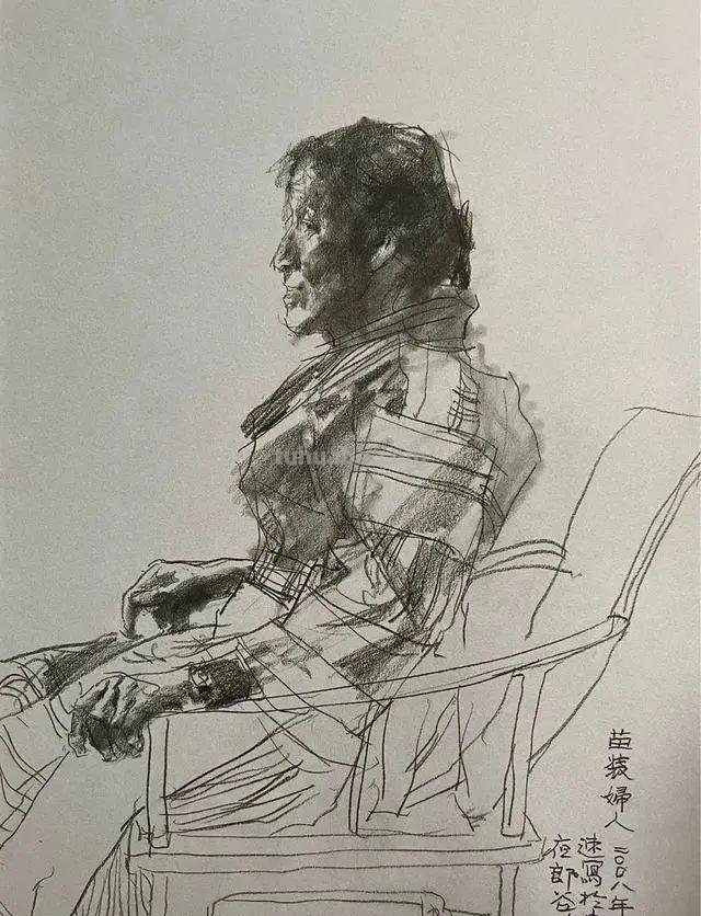 冉茂芹 - 速写经典作品精选