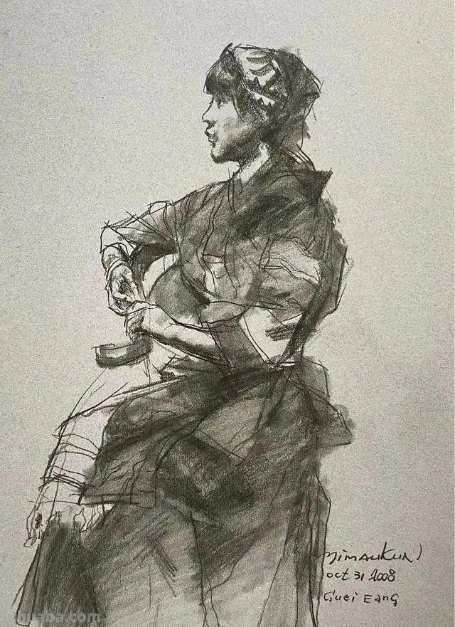 冉茂芹 - 速写经典作品精选