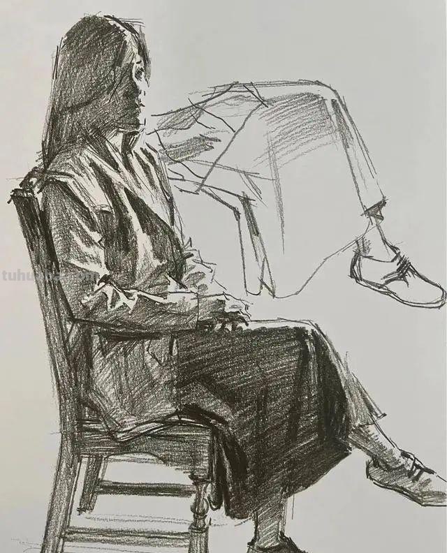 冉茂芹 - 速写经典作品精选