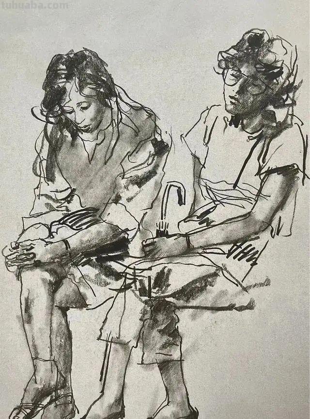 冉茂芹 - 速写经典作品精选