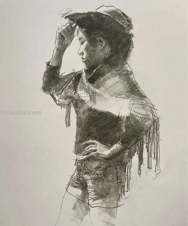 冉茂芹 - 速写经典作品精选