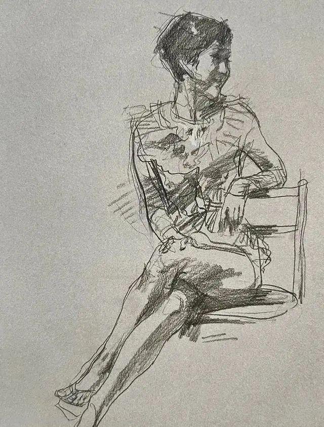 冉茂芹 - 速写经典作品精选