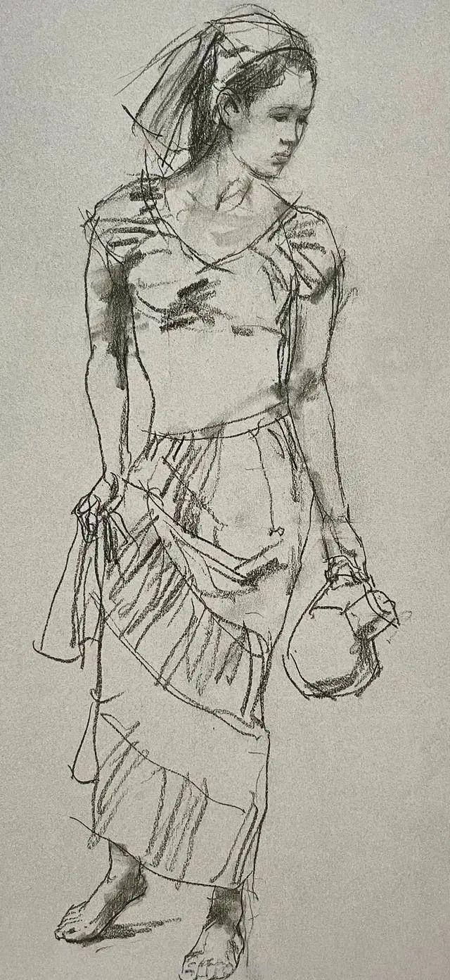 冉茂芹 - 速写经典作品精选