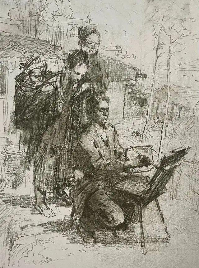 冉茂芹 - 速写经典作品精选