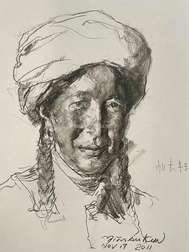 冉茂芹 - 速写经典作品精选