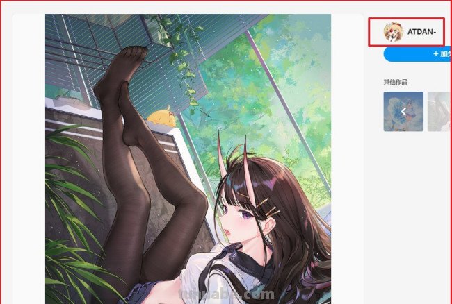 请问头上长角的美女是什么动漫里的?