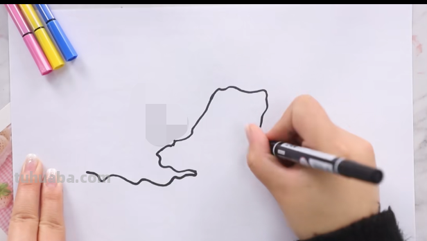 黄河怎么画 彩铅（黄河怎么画彩铅）
