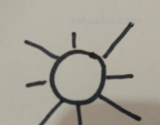 彩铅怎么画太阳（彩铅怎么画太阳的光）
