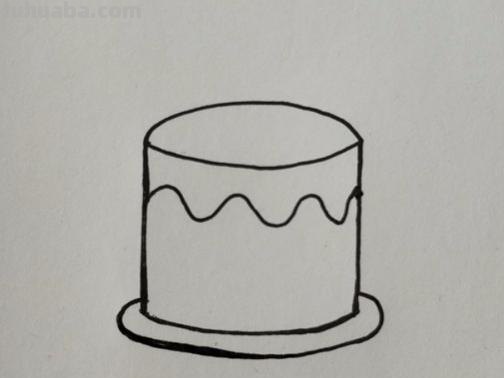 速写生日蛋糕（速写生日蛋糕图片）
