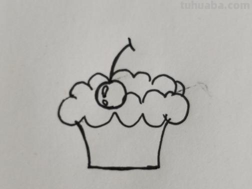 速写生日蛋糕（速写生日蛋糕图片）
