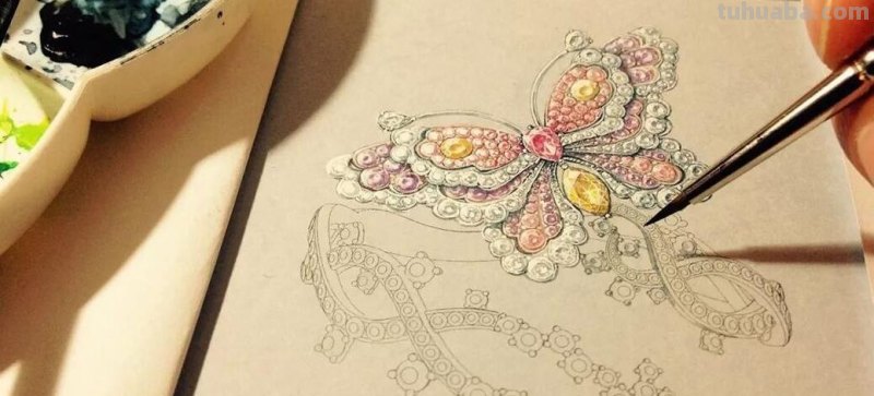 没有绘画基础,要怎么开始学习珠宝首饰设计呢?