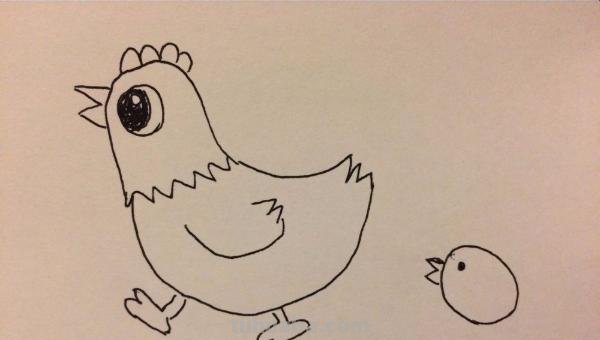 小鸡怎么画简笔画图片(小鸡怎么画简笔画图片彩色可爱漂亮) 小鸡怎么画简笔画图片(小鸡怎么画简笔画图片彩色可爱漂亮)