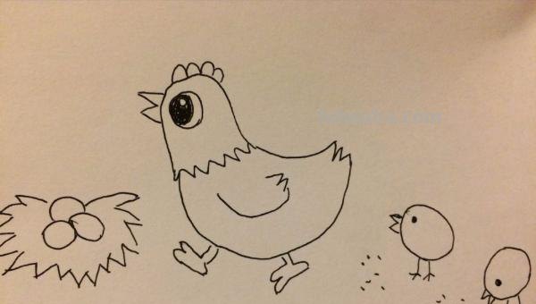 小鸡怎么画简笔画图片(小鸡怎么画简笔画图片彩色可爱漂亮) 小鸡怎么画简笔画图片(小鸡怎么画简笔画图片彩色可爱漂亮)