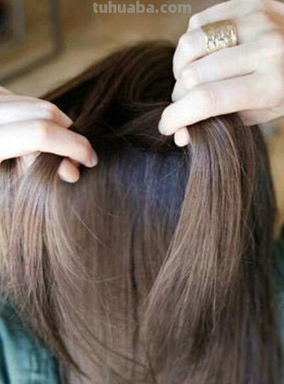 麻花辫的编织方法