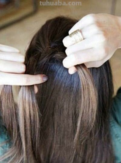 麻花辫的编织方法