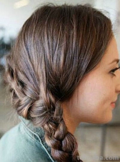 麻花辫的编织方法