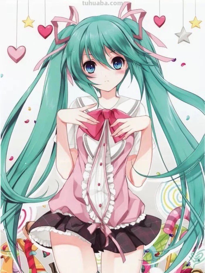 求一张初音未来的图片的高清版或者原图