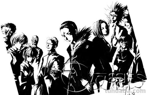 求全职猎人的壁纸啊 1366 768 想要团长的或者幻影旅团的都可以 最好...