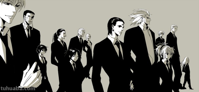 求全职猎人的壁纸啊 1366 768 想要团长的或者幻影旅团的都可以 最好...