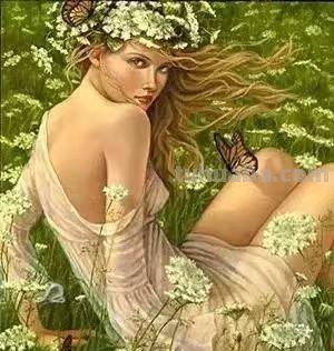 人体艺术油画，看了还想再看一遍