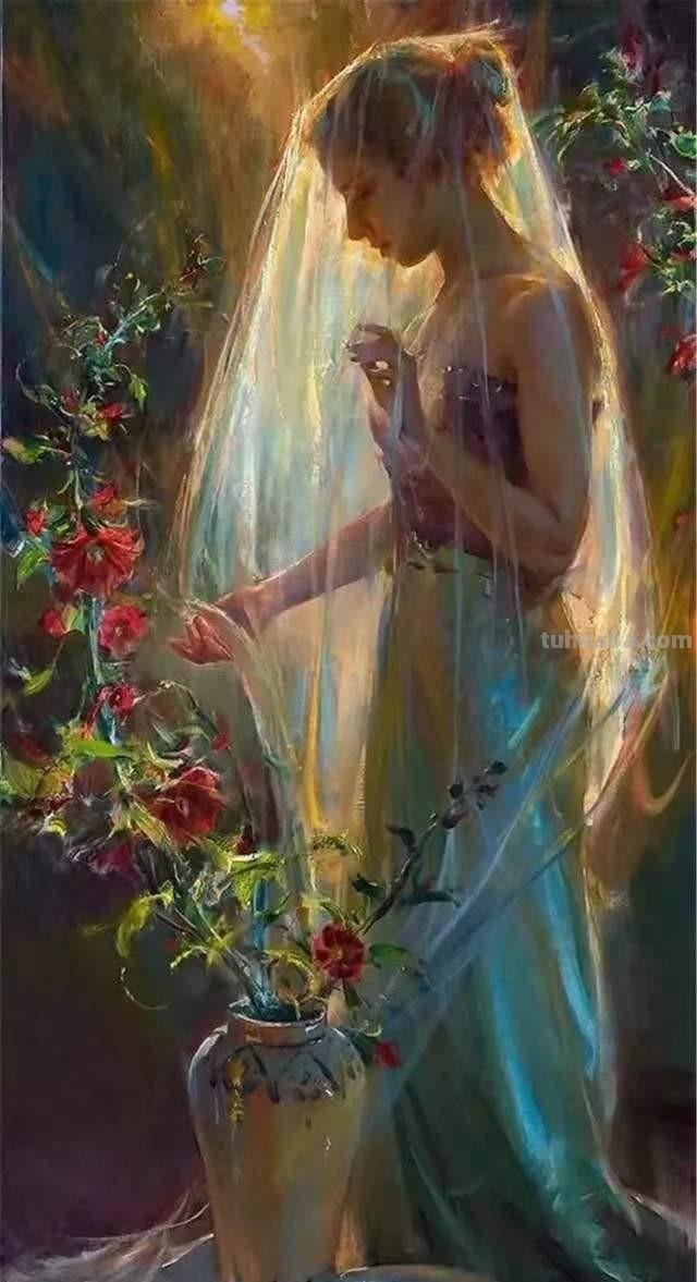 人体艺术油画，看了还想再看一遍