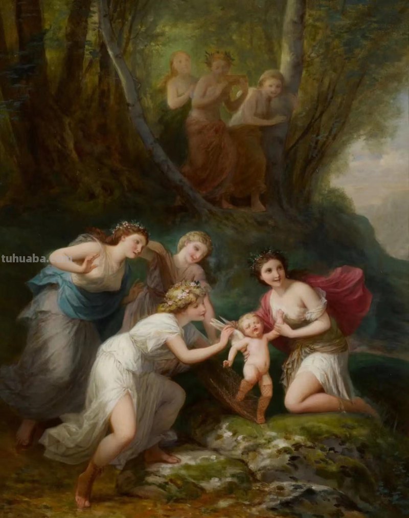 人体艺术油画，看了还想再看一遍