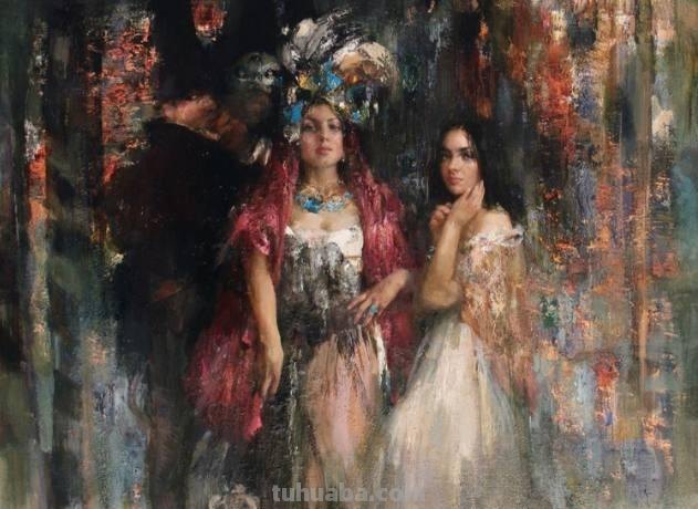 请放大欣赏，“大师”油画作品30幅，不色情，不裸露，好色养眼