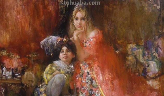 请放大欣赏，“大师”油画作品30幅，不色情，不裸露，好色养眼